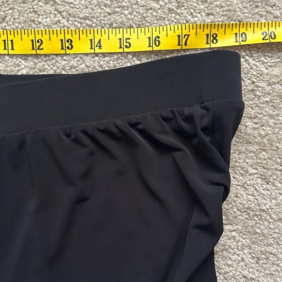 Chico's Travel Set Black V-Neck Blouse with Wide Leg Pull On Pants Women’s L/XL - Picture 6 of 7